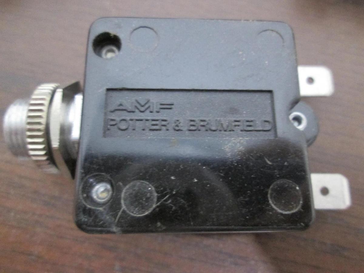 Used Potter & Brumfield, W58XB1A4A-3, 3A, Thermal Circuit Breaker, Used, Lot of 6