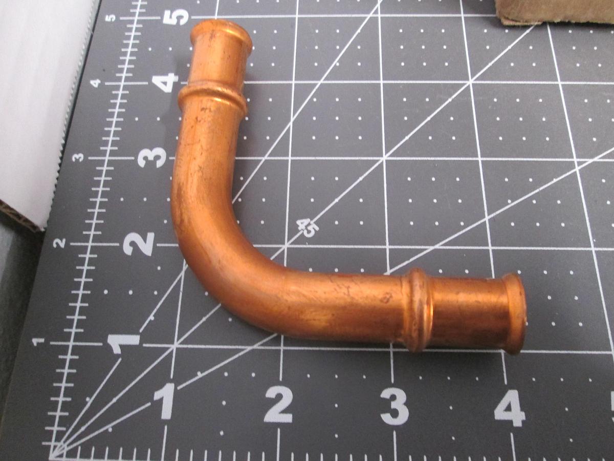 RLS, LR90 1/2" OD Copper Press 90 Elbow Cup x Cup Lot Of 10 NIB
