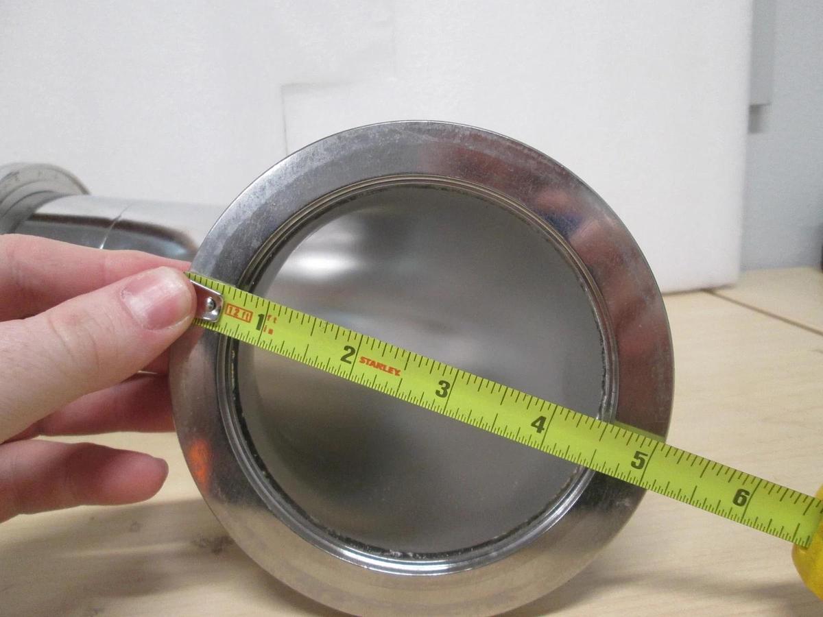 Used Elbow fitting, 5in diameter, new