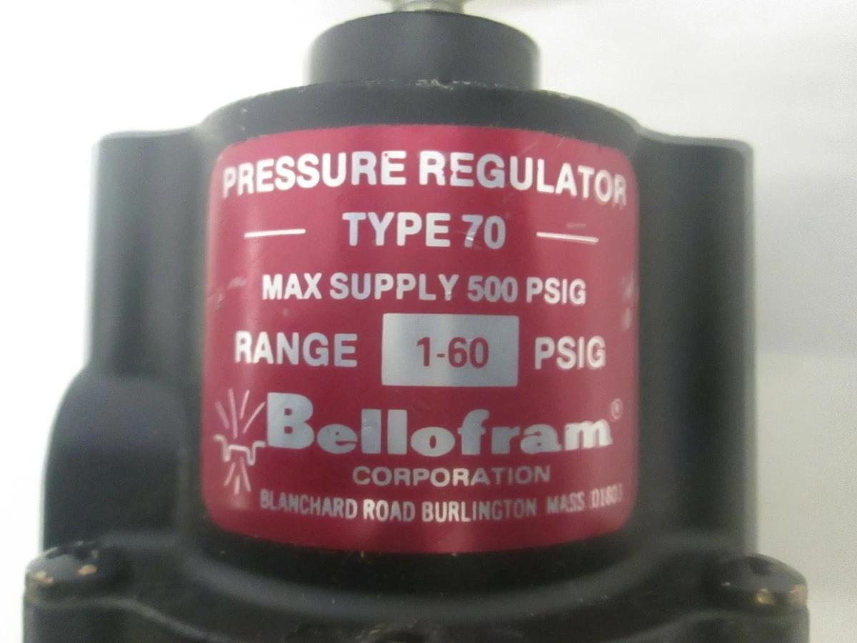 Used Bellofram, Air Pressure Regulator, Model 70, Used