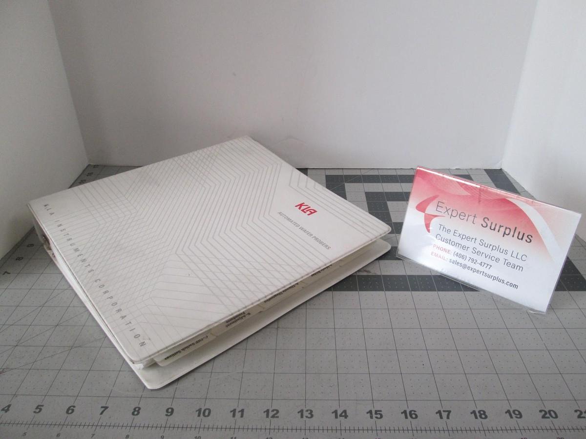 Used KLA, 1007, Automatic Wafer Prober Manual, 990-800191-00, Used