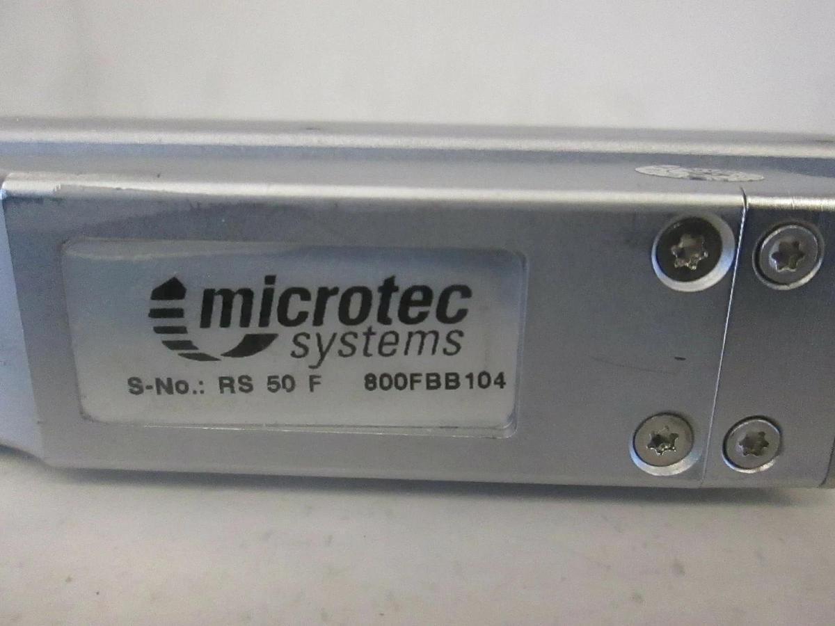 Used Microtec Systems, RS 50 F Microdrive RS Transducerized Screw Tightening, Used