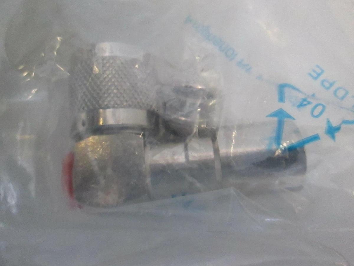 Newark, RF/Coaxial, HN Plug R/A 500 MM Clamp/SLDR, 73K1490, New Lot of 2