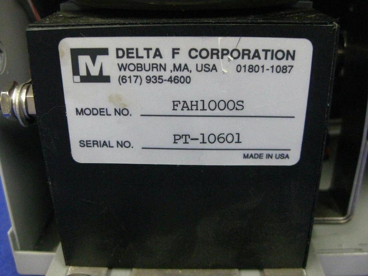 Used Delta F Process Oxygen Analyzer FAH1000S w/ Oxygen Sensor - NO FRONT PANEL, Used