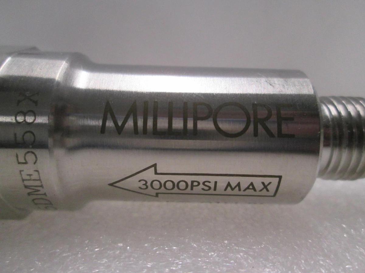 Used Millipore, WGFG01HR1, In-Line Gas Filter, 3000 PSI, Used