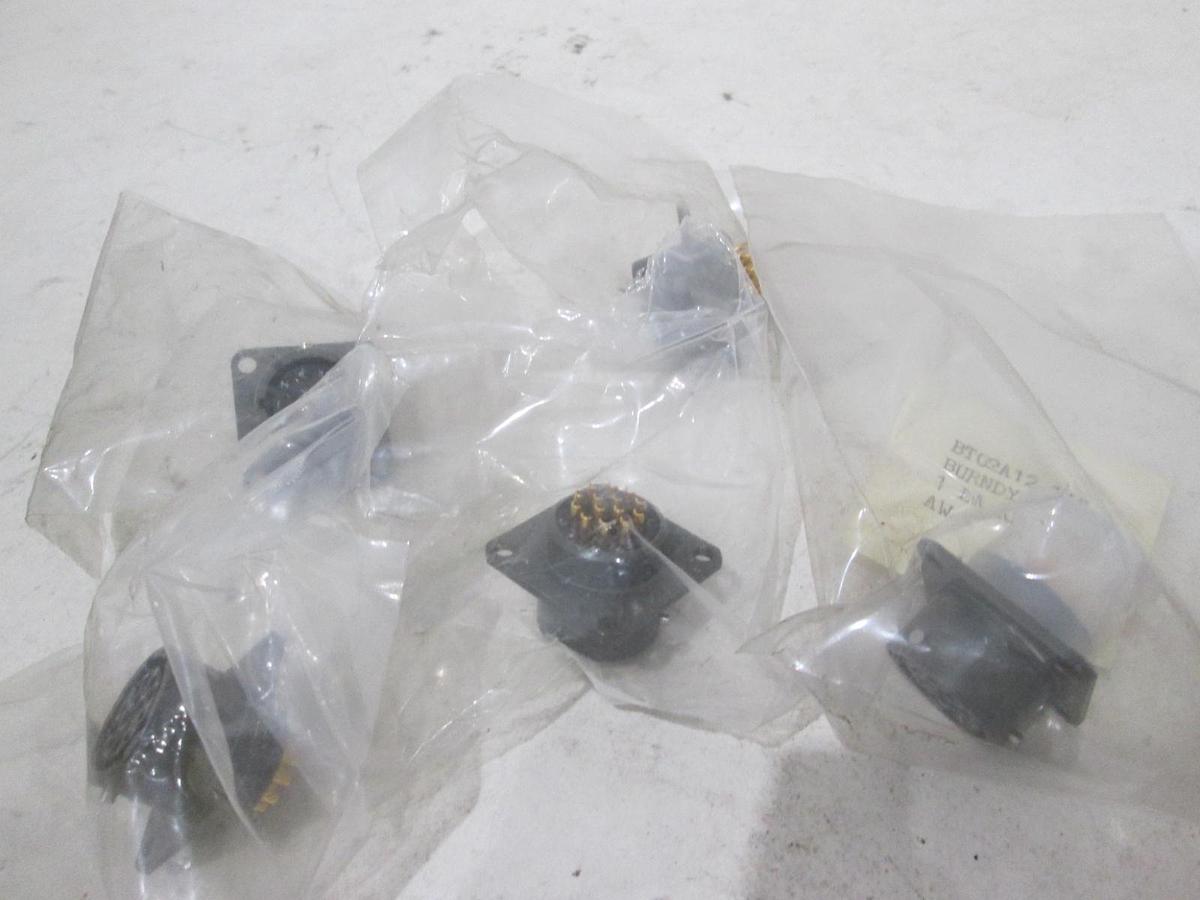 Amphenol, 9080-0104, 14 Pin Female Connector, New, Lot of 5