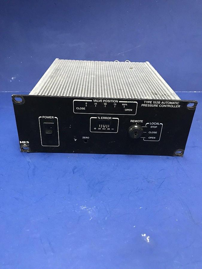 Used MKS Instruments Type 152B Automatic Pressure Controller 152B-PO, Used