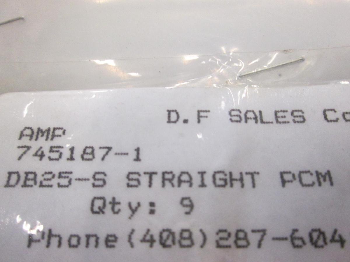 AMP, 745187-1, DB25-S Straight PCM Assy, New, Lot of 5