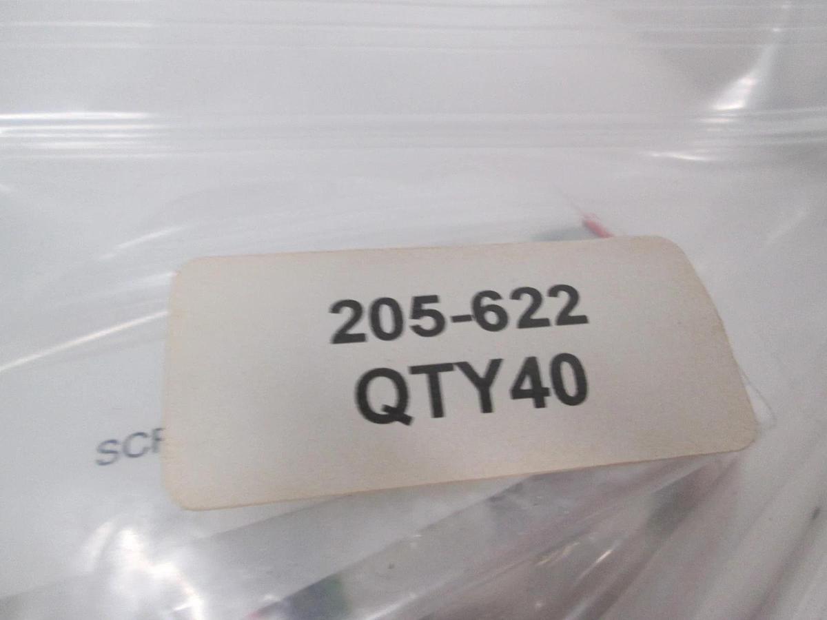 205-622, Screw, 3/8x5/8x1/4-20, New, Lot of 40
