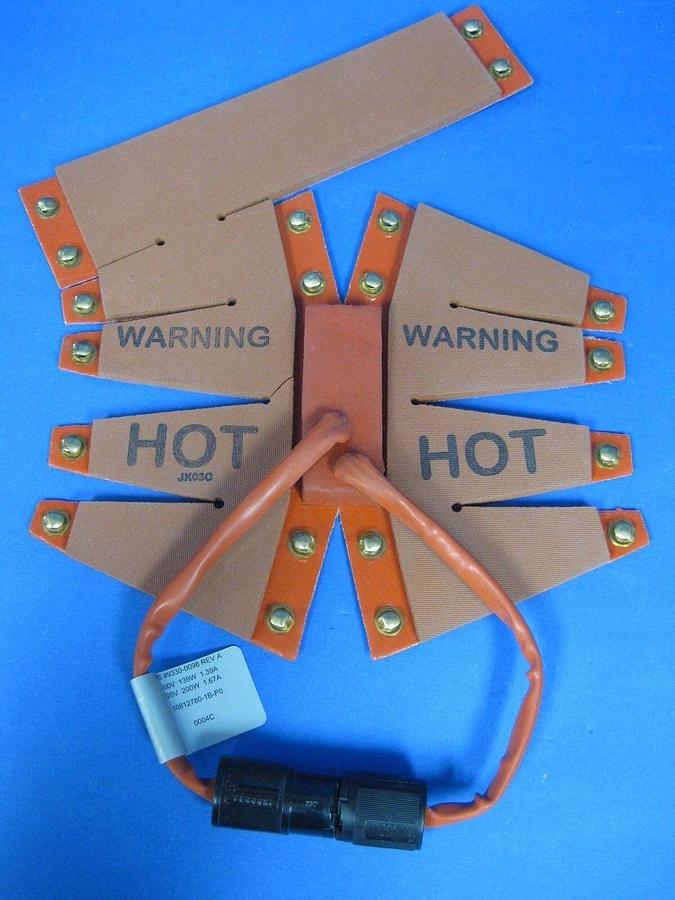 MKS HPS 9330-0098 Heater Jacket for 3" 90° Elbow Vacuum Pipe, NEW