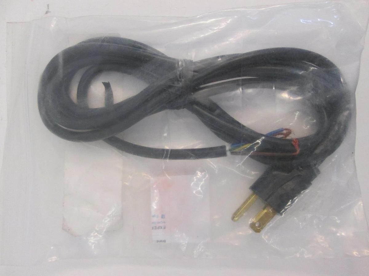 Used Cord, 3 Cond, PWR, BLK, 18 AWG, 605509-01