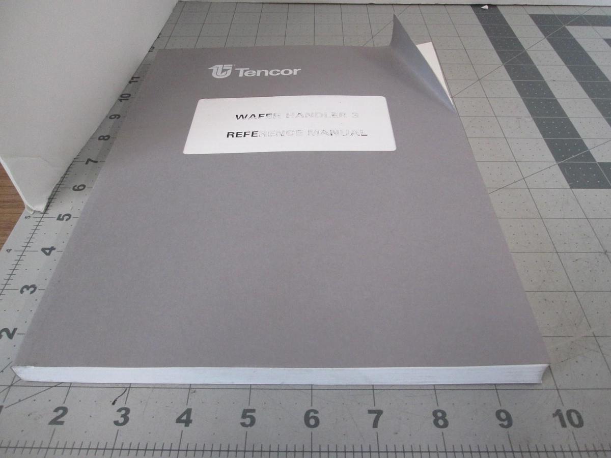Used Tencore, Wafer Handler 3, Reference Manual, 214698, Used