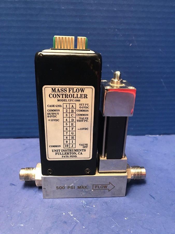 Used Unit UFC-1000, MFC, Mass Flow Controller, O2, 100 SCCM, Used