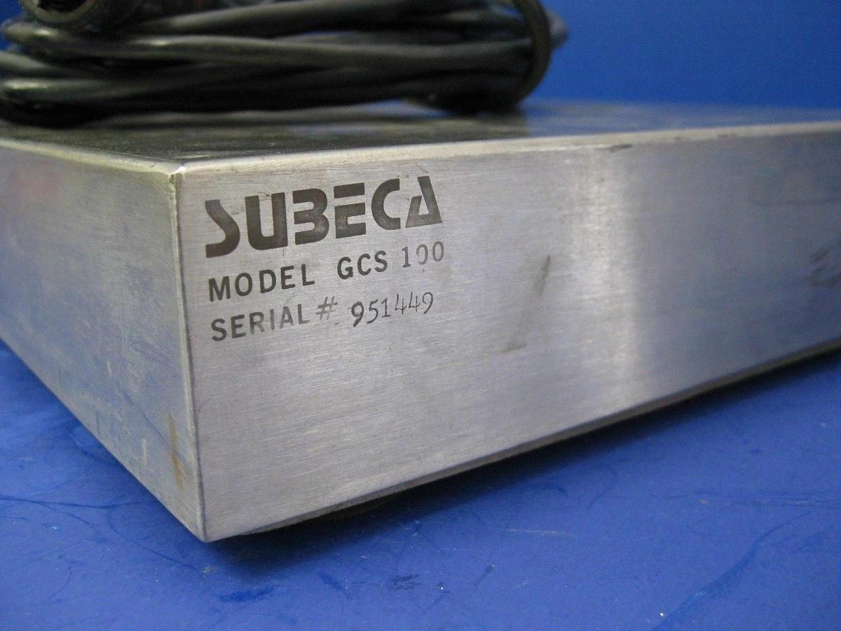 Used SUBECA Semi-Gas GCS 100 Scale, Used