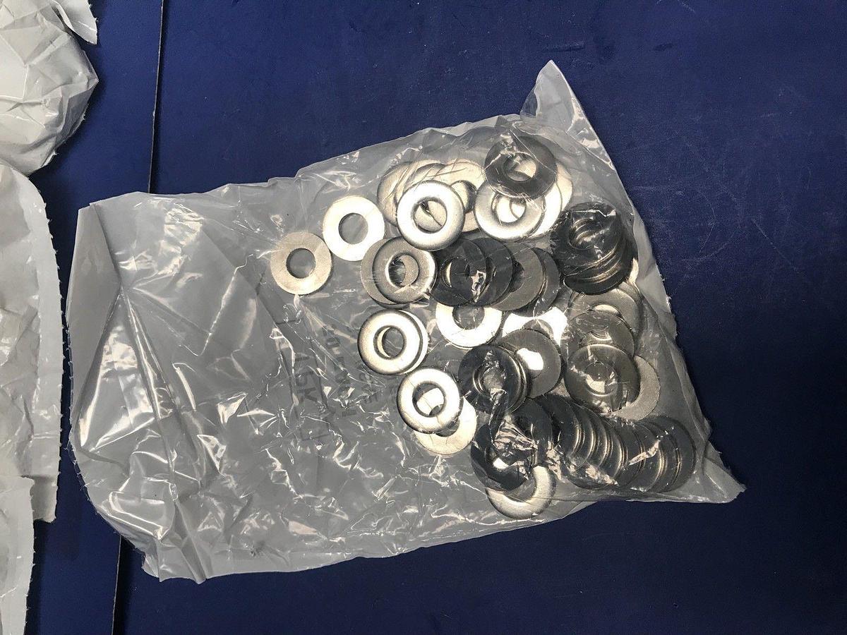 Used Superior Washer & Gasket SS-1/4SAE SS Washer .281" x .625", Lot of 400