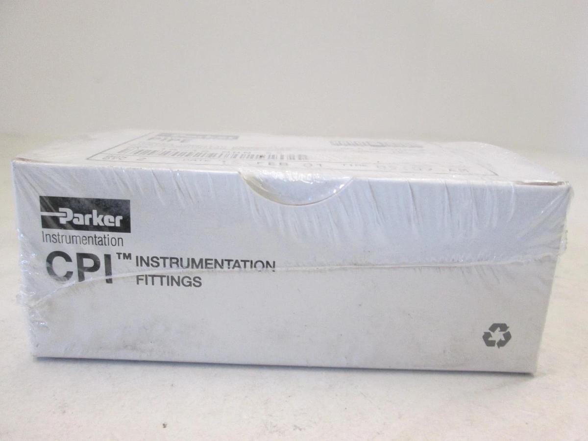 Parker, 16-16 MHN-SS, Male Hex Nipple Box of 2, New, Original Packaging