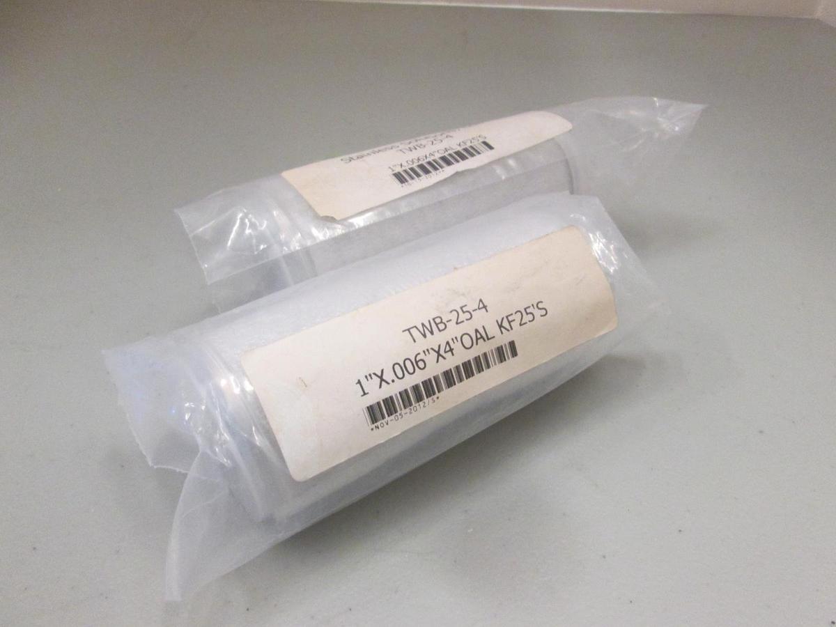 Stainless Solutions, TWB-25-4, Filter, 1"x.006"x4"OAL KF25's, New, Lot of 2