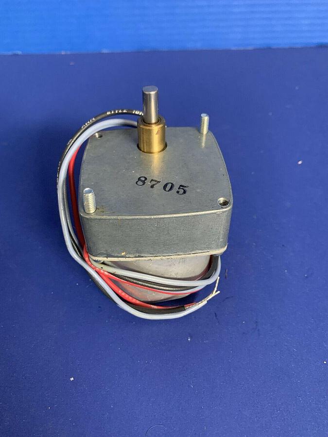 Airpax K86137-U4 Stepper Motor, 120V, 5-4 1/6 RPM, New