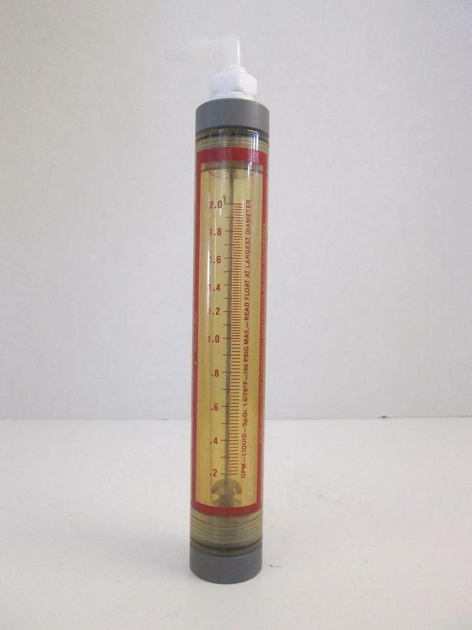 Used King Instrument Tube Flow Meter, K72-5/1, Used