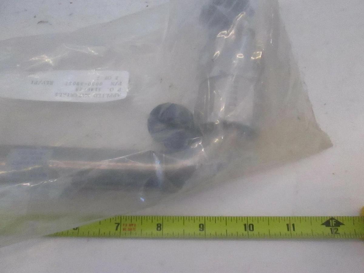 Used AMAT, 0050-89057, 1" Tubing with 90 Deg bend 4 1/4" X 10" AN Flare, New