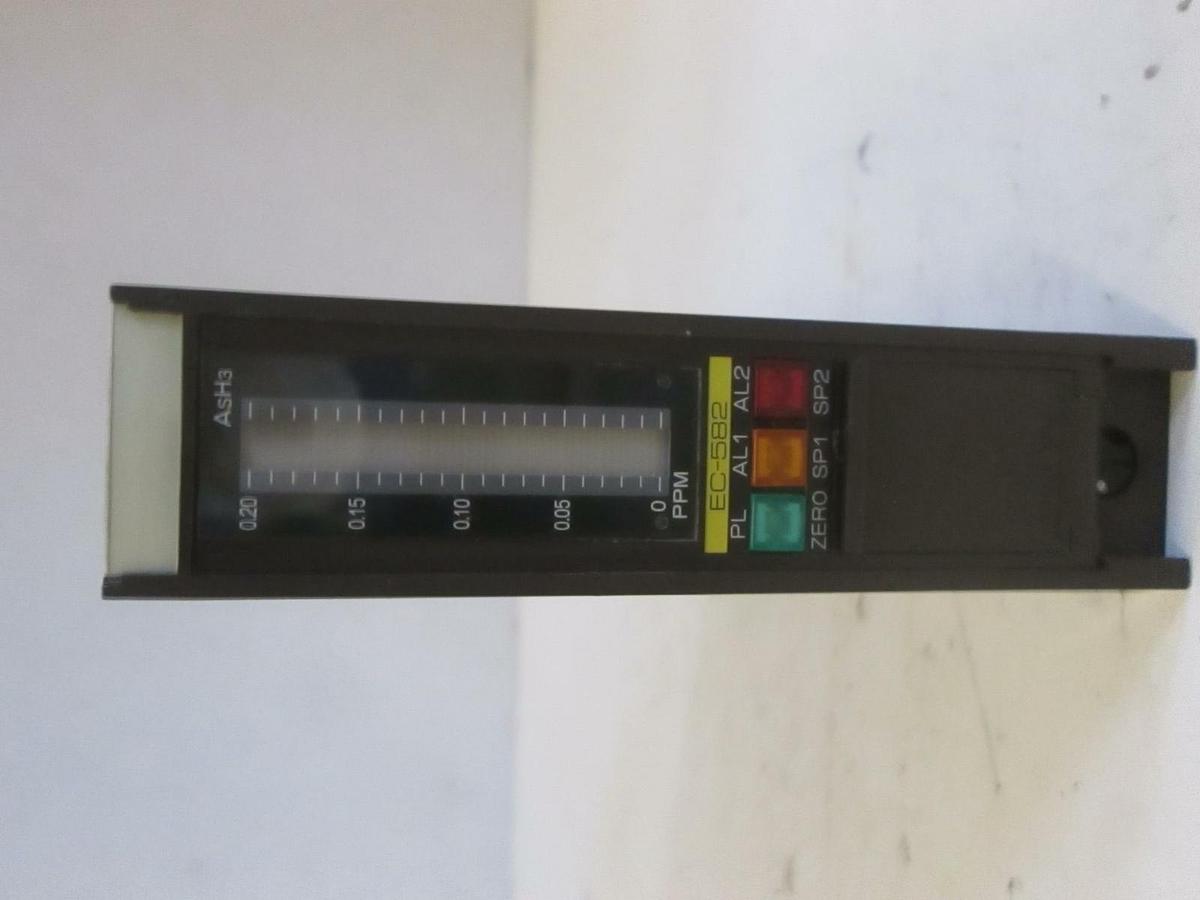Used Riken Keiki EC-582 Gas Indicator Alarm System, Used