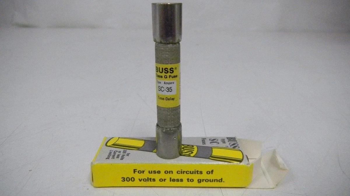 Fuses, Buss SC35 Current Limiting, lot of 5 fuses
