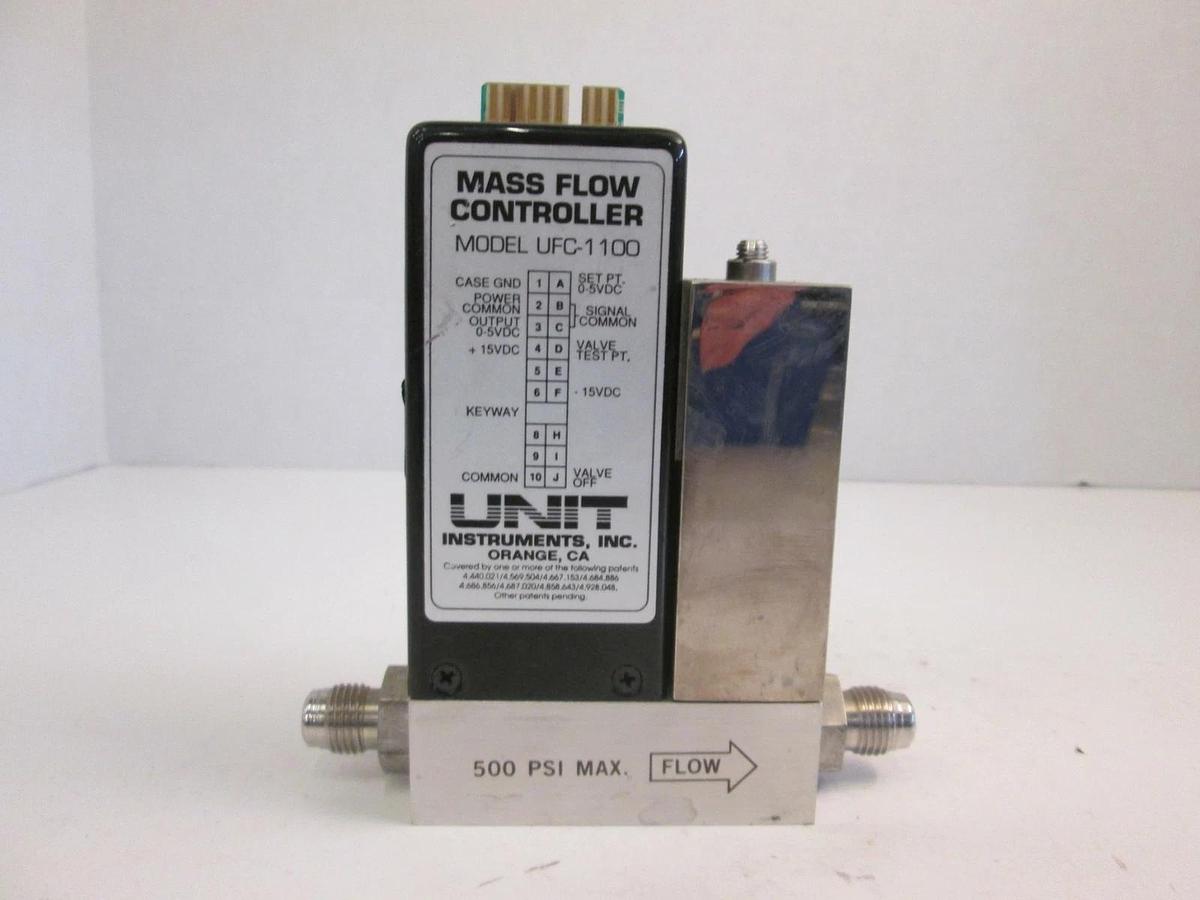 Used Unit UFC-1100 Mass Flow Controller, CF4, 50 SCCM, Used