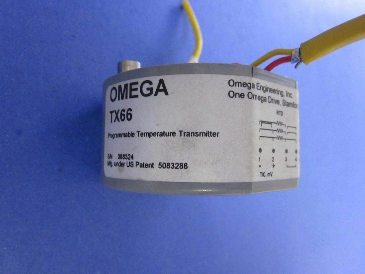 Used OMEGA TX66 Temperature Transmitter, Used