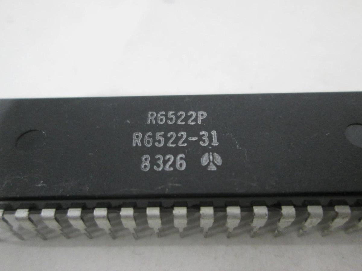 Used Rockwell, R6522, Integrated Circuit, Used
