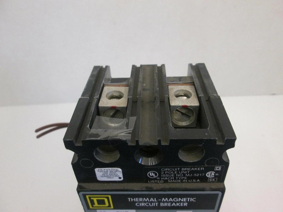 Used Square D FAL220401127 Circuit Breaker, 40 AMP, 2 Pole, Series 2