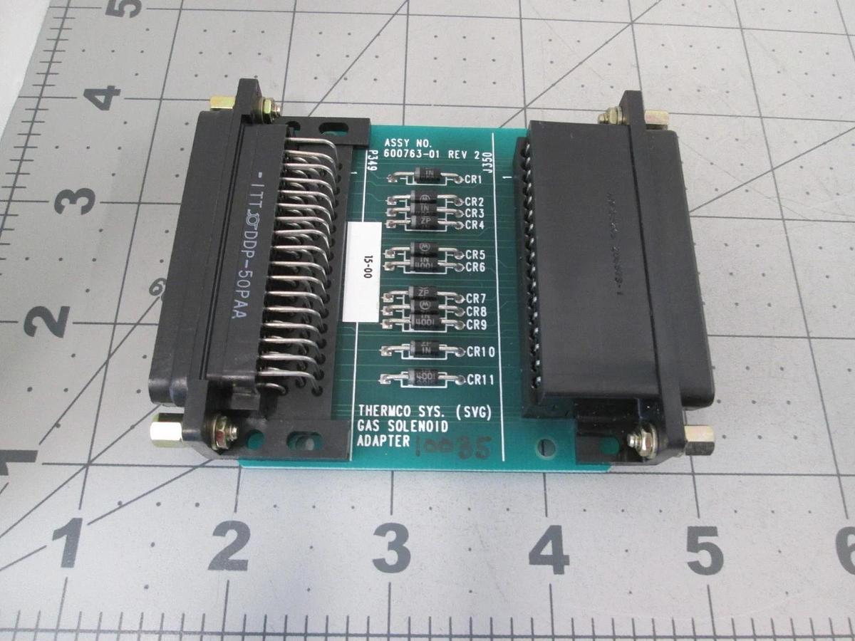SPT Micro, 600763-01, Gas Solenoid Adapter, PCB Assy. New