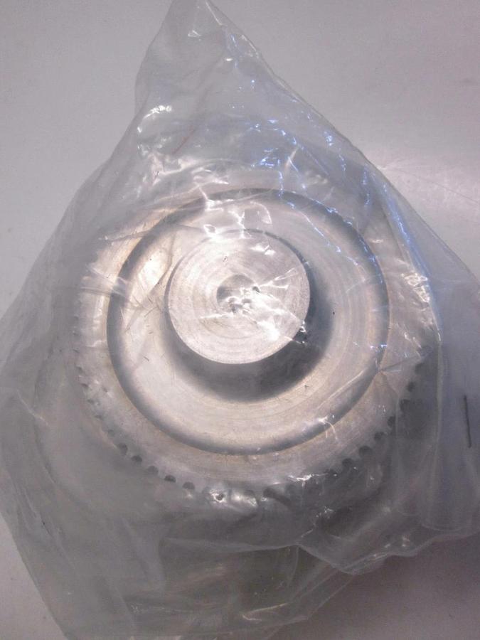 Used SDP 6A25-060NF0912 Aluminum Timing Belt Pulley, 5mm Pitch, 60 Grooves, Lot of 3