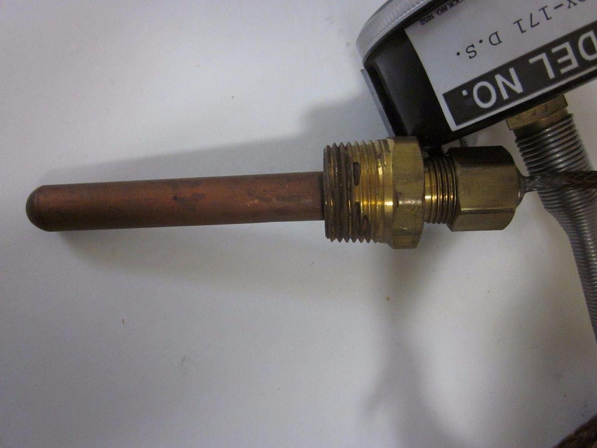 Temperature Gauge and Probe 5-60°C/ 40-140°F , Carlton Industries 51-X-OX-171 DS