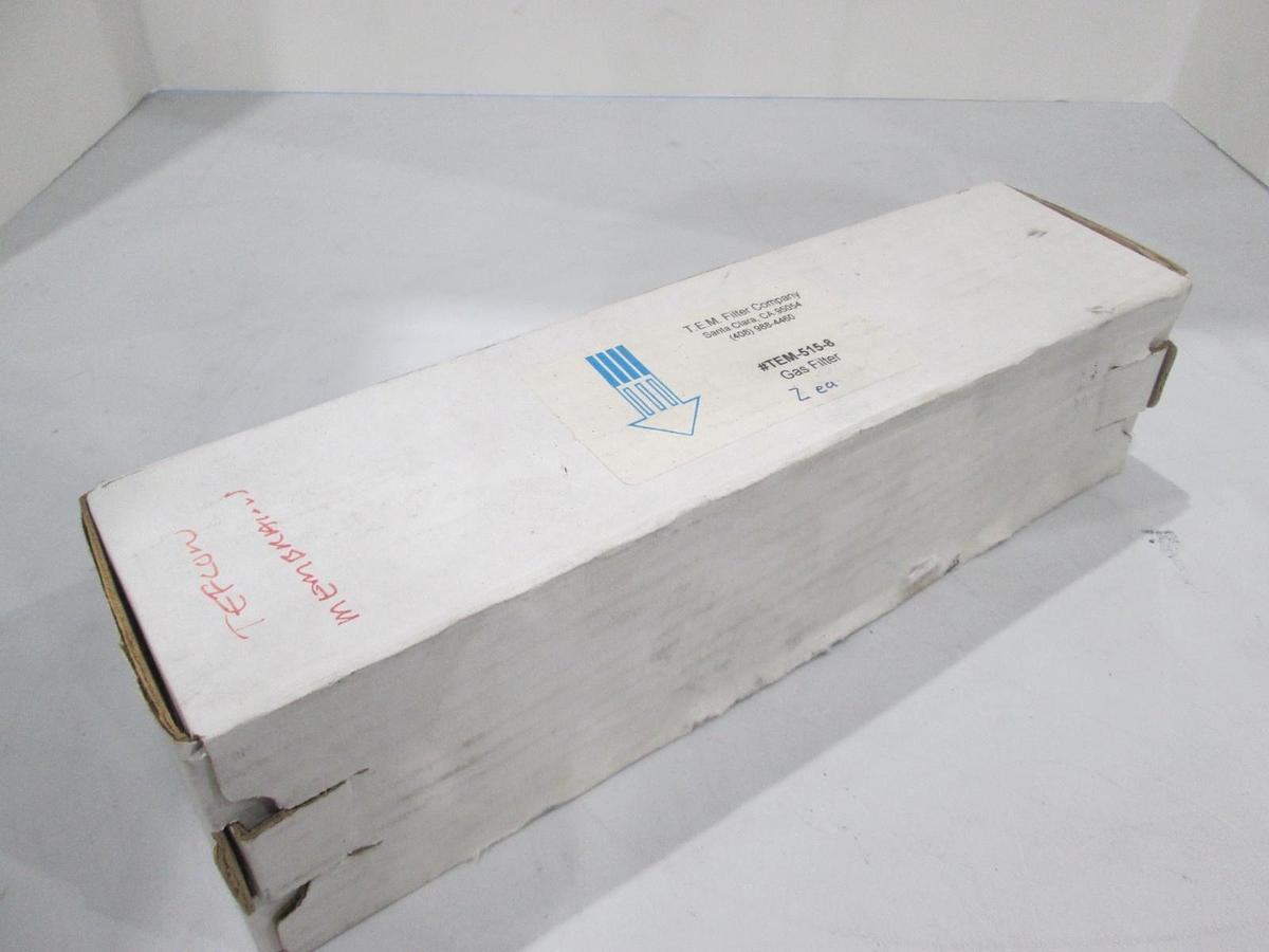 TEM, TEM-525-8, Gas Filter, New, Lot of 2