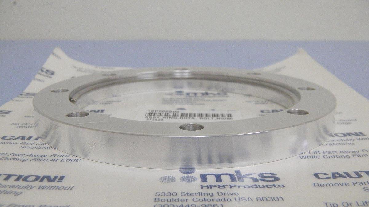 MKS HPS 100762808 Rotatable Bolt Ring, NW80, 8 Bolt, Almuminum NIP - LOT of 2