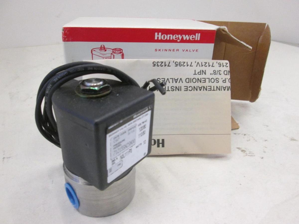 Honeywell, 71215SN2SN00, Solenoid Valve, 10W, 120/60Hz, 0-80 PSI, New