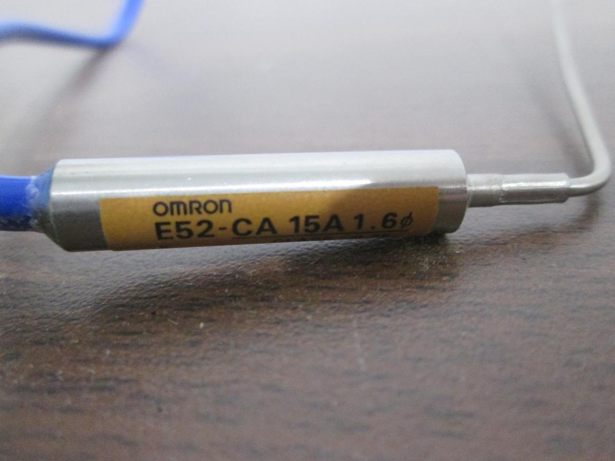 Used Omron, E52-CA 15A, Thermocouple K Class, .75 Protect Tube: SUS316, Used