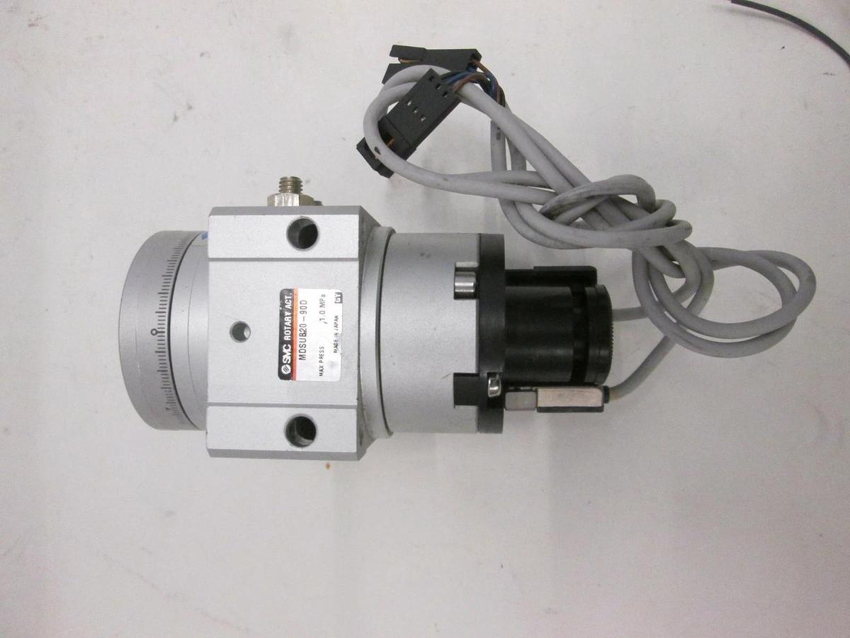 Used SMC, MDSUB20-90D, Rotary Actuator, Used