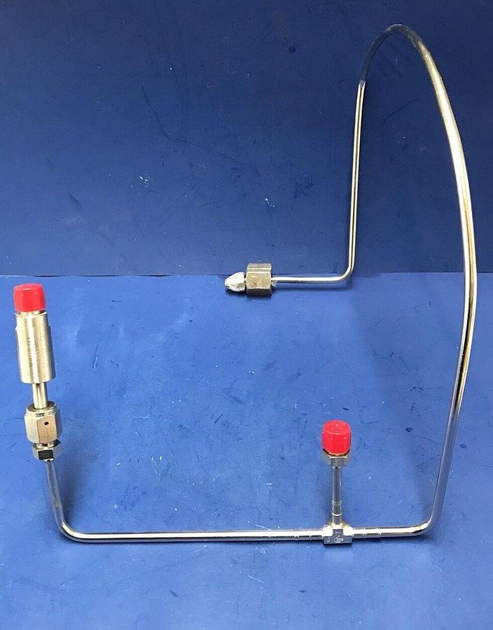 Used Semi gas Pigtail for High Purity Gas Panel/Assembly CGA 326 x 1/4" MVCR x Filter