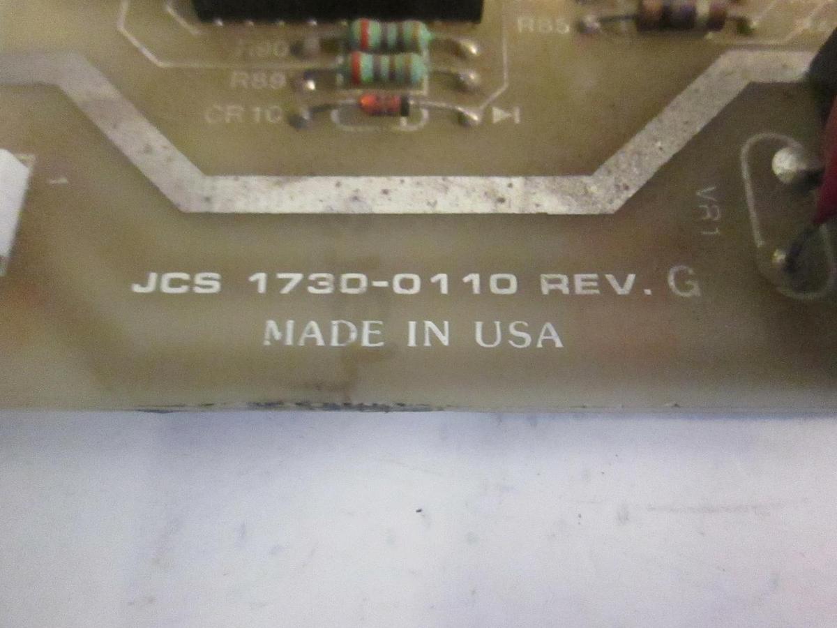 Used Schumacher JCS 1730-0110 PCB Assy, Working When Removed for a bubbler