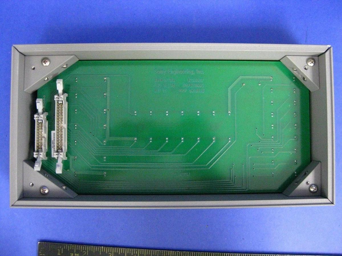 Used SEMY Engineering Process Status Display Box w/ MYP821800 PCB, Used