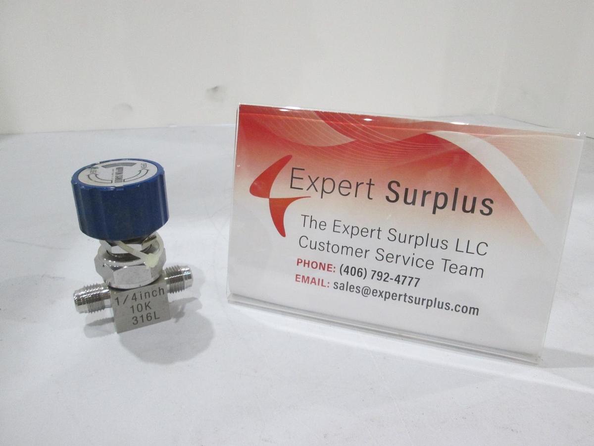 Used Nippon Sanso, 1/4" 10K 316L, Manual Valve, Used