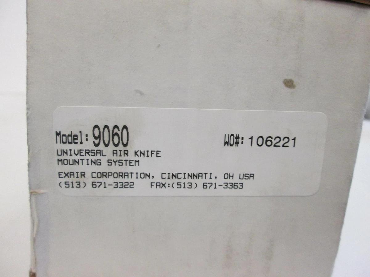 Used Exair Corp., Model: 9060, Universal Air Knife Mounting System, New