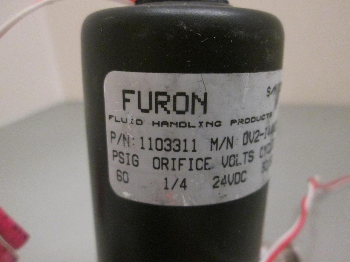 Used Furon, Solenoid Valve, DV2-144NOD2, Used