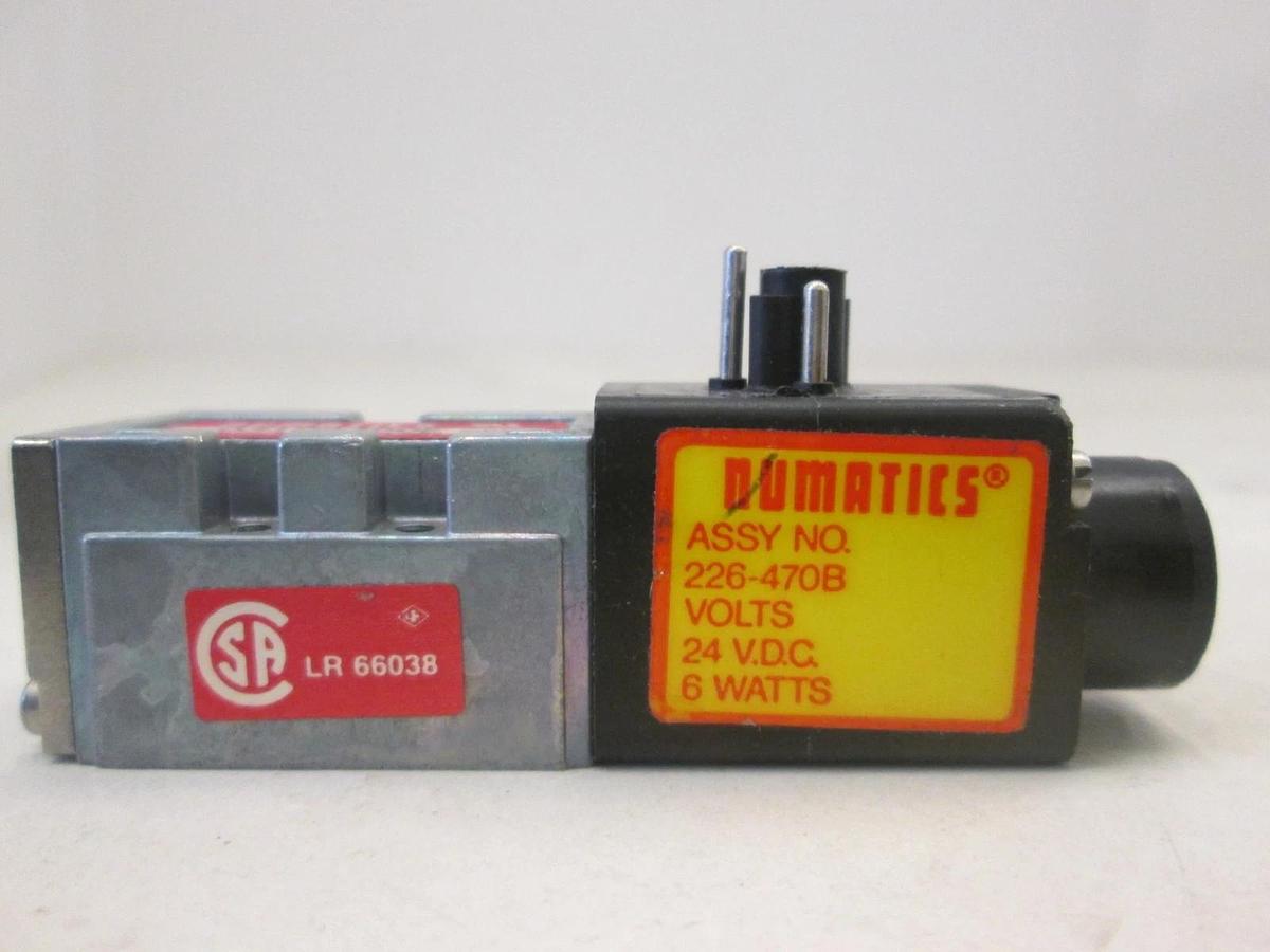 Used Numatics, Solenoid Valve, 031SA400E, 150 PSIG, Used