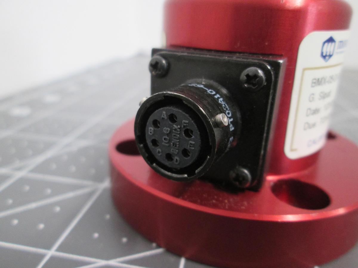 Used Mountz BMX Bench Mounted Torque Sensor Transducer 6-Pin Amphenol PT02A10-6S