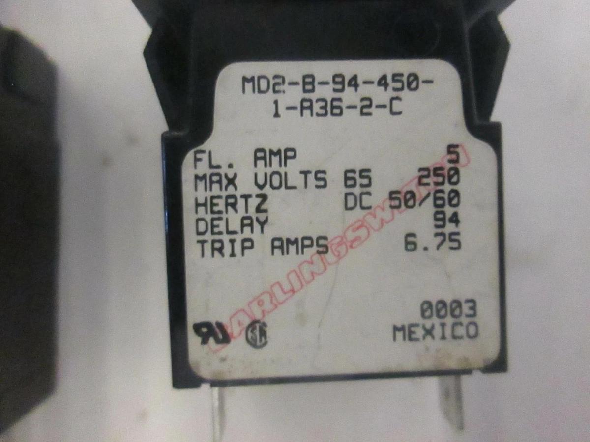 Used Idec, Various Circuit Breakers, Used, Lot of 6