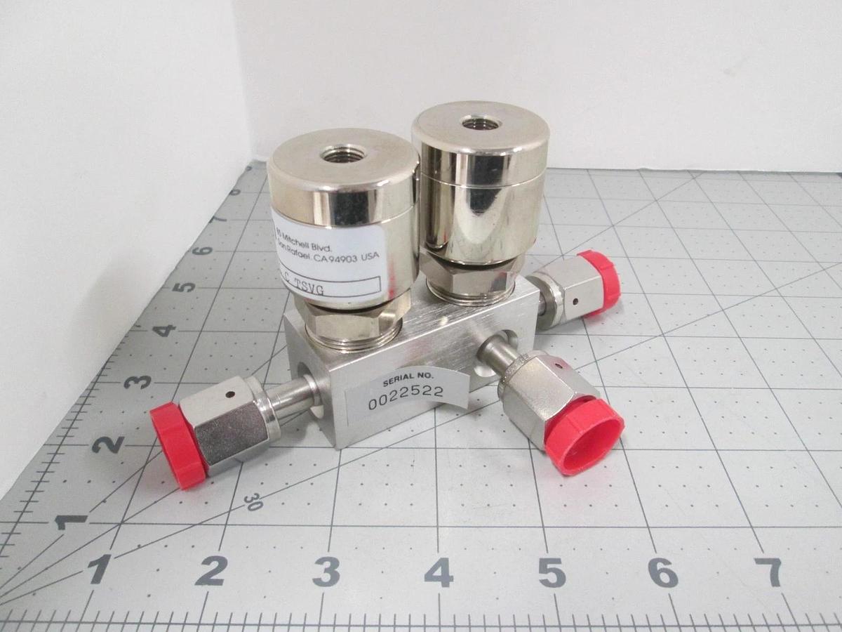 APTech, AP2550SM, Pressure Valve Type 6, Dual C TSVG, 125PSI Max, New
