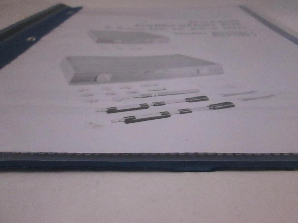 Used Coaxial Calibration Kit for Models 8050A, 8050B Operating Instructions, Used