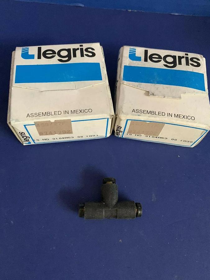 LEGRIS 3104 53 00 Nylon Push-To-Connect Union Tee, 1/8" OD, Lot of 20 New